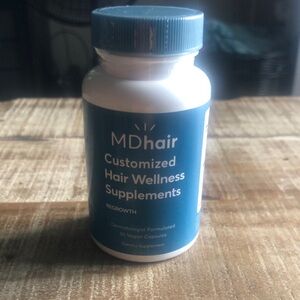Customized Hair Wellness Supplements - Blue
